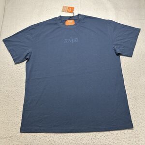 NAPD Not A Pipe Dream Men's Medium Blue Short Sleeve Crewneck Graphic T Shirt